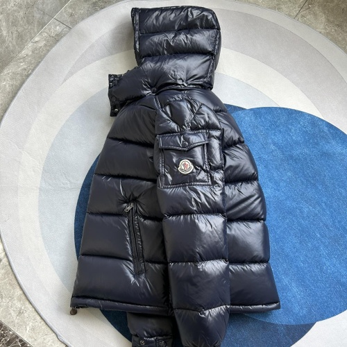 Replica Moncler Down Feather Coat Long Sleeved For Unisex #1251213 $195.00 USD for Wholesale