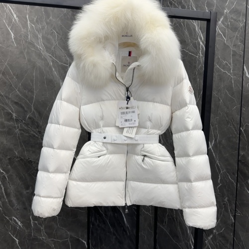 Replica Moncler Down Feather Coat Long Sleeved For Women #1251263, $34.00 USD, [ITEM#1251263], Replica Moncler Down Feather Coat outlet from China