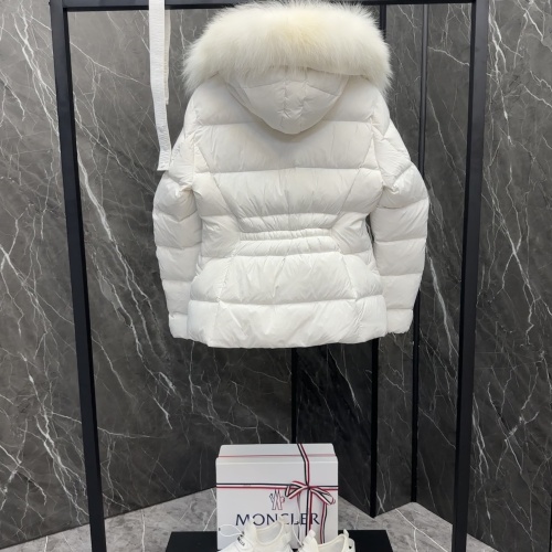 Replica Moncler Down Feather Coat Long Sleeved For Women #1251263 $34.00 USD for Wholesale