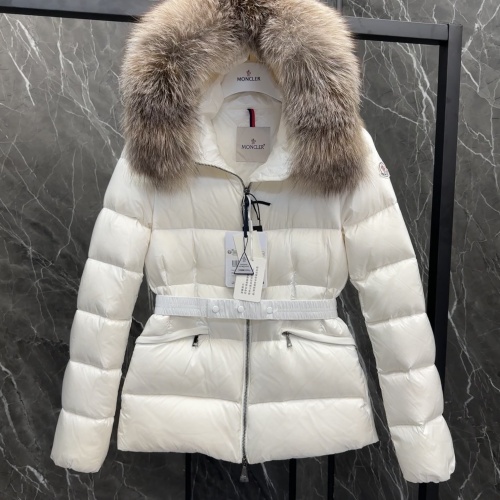 Replica Moncler Down Feather Coat Long Sleeved For Women #1251264, $34.00 USD, [ITEM#1251264], Replica Moncler Down Feather Coat outlet from China