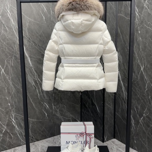 Replica Moncler Down Feather Coat Long Sleeved For Women #1251264 $34.00 USD for Wholesale