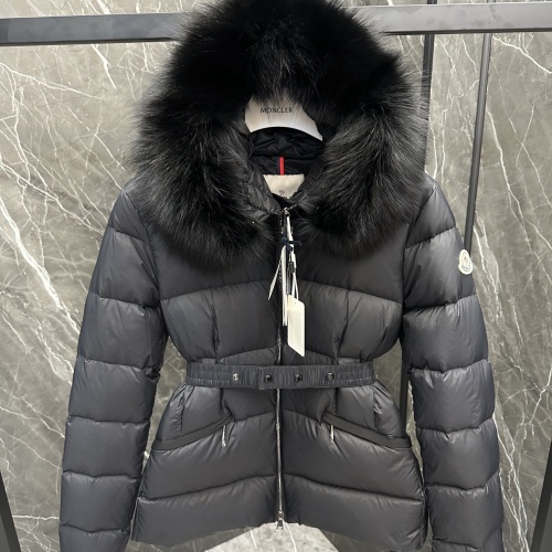 Replica Moncler Down Feather Coat Long Sleeved For Women #1251266, $230.00 USD, [ITEM#1251266], Replica Moncler Down Feather Coat outlet from China