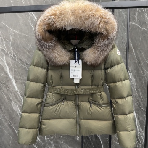 Replica Moncler Down Feather Coat Long Sleeved For Women #1251268, $230.00 USD, [ITEM#1251268], Replica Moncler Down Feather Coat outlet from China