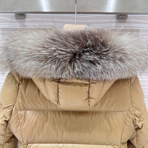 Replica Moncler Down Feather Coat Long Sleeved For Women #1251270 $317.36 USD for Wholesale