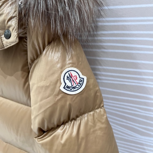 Replica Moncler Down Feather Coat Long Sleeved For Women #1251270 $317.36 USD for Wholesale