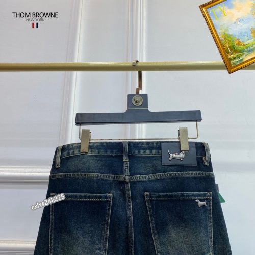 Replica Thom Browne TB Jeans For Men #1251280 $48.00 USD for Wholesale