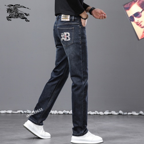 Replica Burberry Jeans For Men #1251309 $42.00 USD for Wholesale