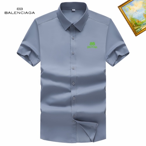 Replica Balenciaga Shirts Short Sleeved For Unisex #1251346, $38.00 USD, [ITEM#1251346], Replica Balenciaga Shirts outlet from China