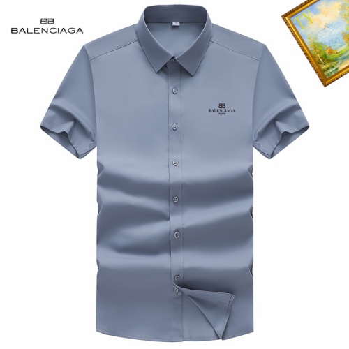 Replica Balenciaga Shirts Short Sleeved For Unisex #1251381, $38.00 USD, [ITEM#1251381], Replica Balenciaga Shirts outlet from China