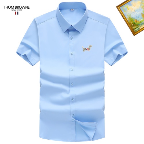 Replica Thom Browne TB Shirts Short Sleeved For Unisex #1251399, $38.00 USD, [ITEM#1251399], Replica Thom Browne TB Shirts outlet from China