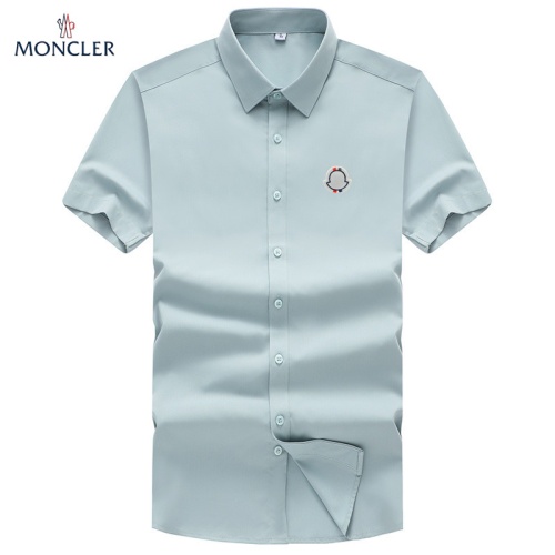 Replica Moncler Shirts Short Sleeved For Unisex #1251403, $38.00 USD, [ITEM#1251403], Replica Moncler Shirts outlet from China