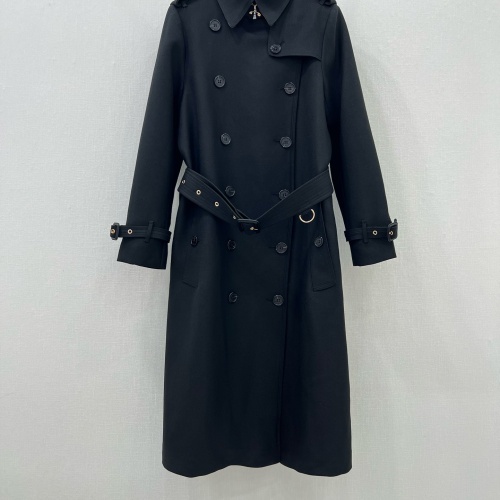 Replica Burberry Trench Coat Long Sleeved For Women #1251443, $202.00 USD, [ITEM#1251443], Replica Burberry Trench Coat outlet from China