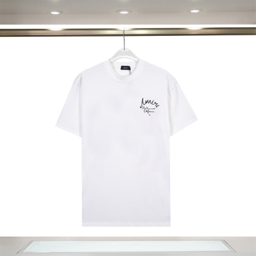 Replica Amiri T-Shirts Short Sleeved For Unisex #1251447 $34.00 USD for Wholesale