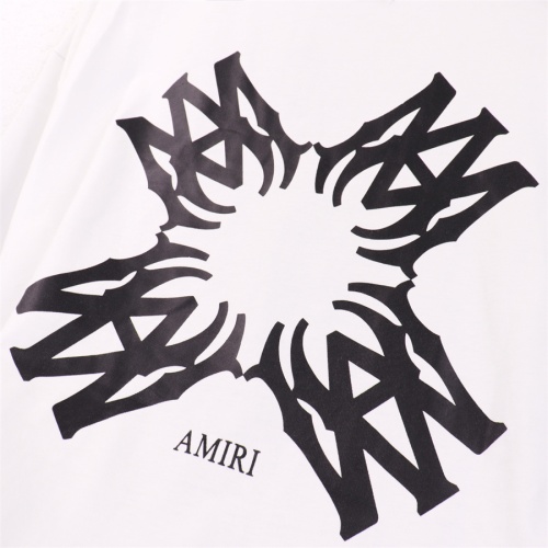 Replica Amiri T-Shirts Short Sleeved For Unisex #1251457 $32.00 USD for Wholesale