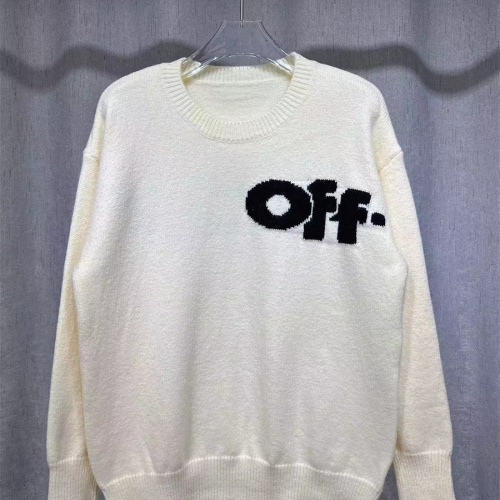 Replica Off-White Sweaters Long Sleeved For Unisex #1251515, $52.00 USD, [ITEM#1251515], Replica Off-White Sweaters outlet from China