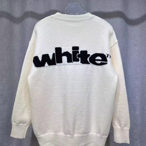 Replica Off-White Sweaters Long Sleeved For Unisex #1251515 $52.00 USD for Wholesale