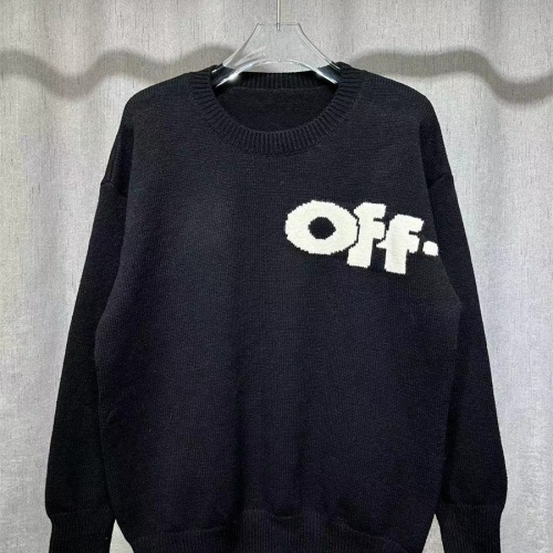 Replica Off-White Sweaters Long Sleeved For Unisex #1251516, $52.00 USD, [ITEM#1251516], Replica Off-White Sweaters outlet from China