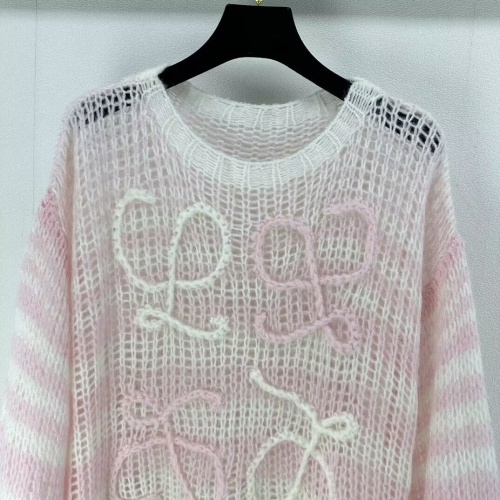 Replica LOEWE Sweaters Long Sleeved For Women #1251534 $98.00 USD for Wholesale