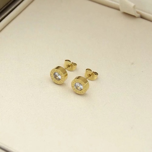 Replica Bvlgari Earrings For Women #1251644, $25.00 USD, [ITEM#1251644], Replica Bvlgari Earrings outlet from China