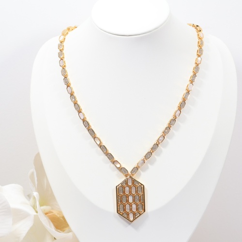 Replica Bvlgari Necklaces For Women #1251758, $64.00 USD, [ITEM#1251758], Replica Bvlgari Necklaces outlet from China