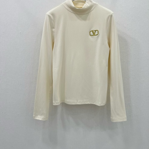 Replica Valentino T-Shirts Long Sleeved For Women #1251839, $85.00 USD, [ITEM#1251839], Replica Valentino T-Shirts outlet from China