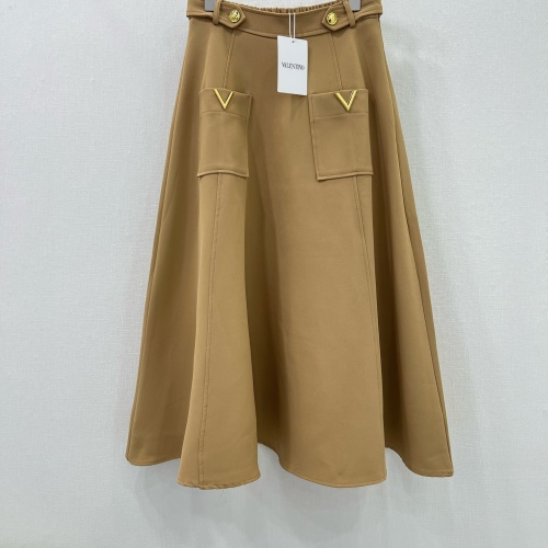 Replica Valentino Midi Skirt For Women #1251843, $80.00 USD, [ITEM#1251843], Replica Valentino Skirts outlet from China