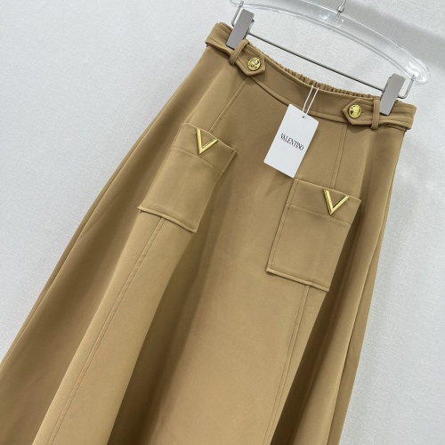 Replica Valentino Midi Skirt For Women #1251843 $80.00 USD for Wholesale