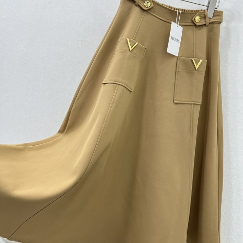 Replica Valentino Midi Skirt For Women #1251843 $80.00 USD for Wholesale