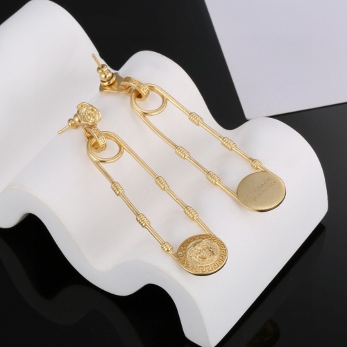 Replica Versace Earrings For Women #1251907 $29.00 USD for Wholesale