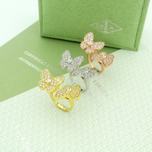 Replica Van Cleef & Arpels Rings For Women #1251940 $27.00 USD for Wholesale