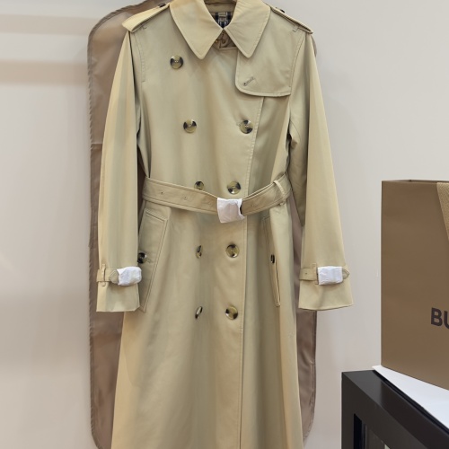 Replica Burberry Trench Coat Long Sleeved For Women #1252035, $327.27 USD, [ITEM#1252035], Replica Burberry Trench Coat outlet from China