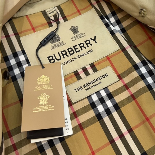 Replica Burberry Trench Coat Long Sleeved For Women #1252035 $327.27 USD for Wholesale