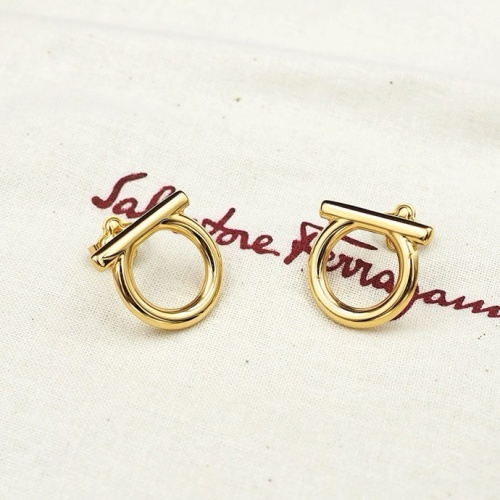 Replica Salvatore Ferragamo Earrings For Women #1252083, $23.00 USD, [ITEM#1252083], Replica Salvatore Ferragamo Earrings outlet from China