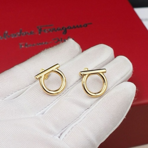 Replica Salvatore Ferragamo Earrings For Women #1252083 $23.00 USD for Wholesale