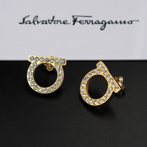 Replica Salvatore Ferragamo Earrings For Women #1252084 $23.00 USD for Wholesale