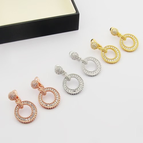 Replica Van Cleef & Arpels Earrings For Women #1252101 $29.00 USD for Wholesale