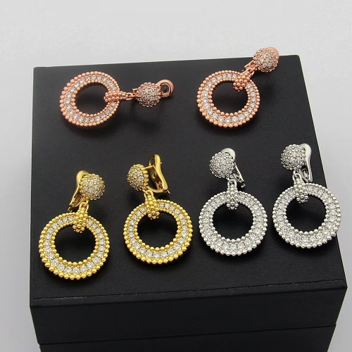 Replica Van Cleef & Arpels Earrings For Women #1252103 $29.00 USD for Wholesale