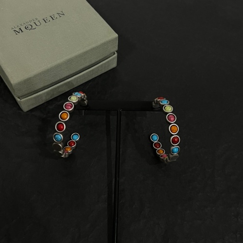 Replica Alexander McQueen Earrings For Women #1252117, $42.00 USD, [ITEM#1252117], Replica Alexander McQueen Earrings outlet from China