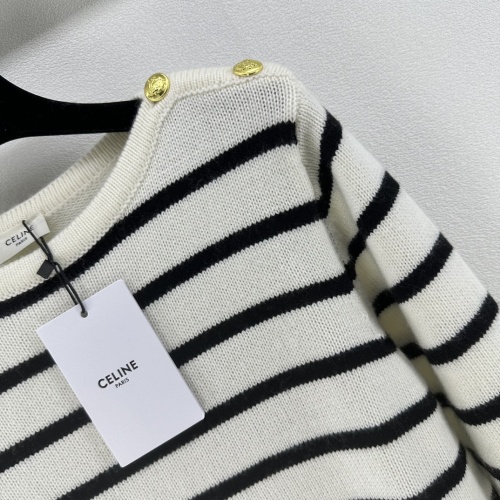 Replica Celine Sweaters Long Sleeved For Women #1252128 $96.00 USD for Wholesale