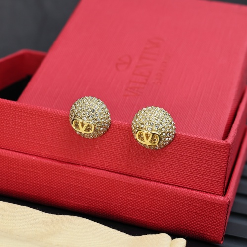 Replica Valentino Earrings For Women #1252131, $27.00 USD, [ITEM#1252131], Replica Valentino Earrings outlet from China