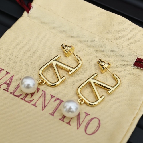 Replica Valentino Earrings For Women #1252133, $25.00 USD, [ITEM#1252133], Replica Valentino Earrings outlet from China