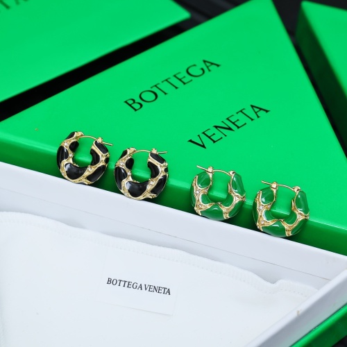 Replica Bottega Veneta Earrings For Women #1252134 $27.00 USD for Wholesale