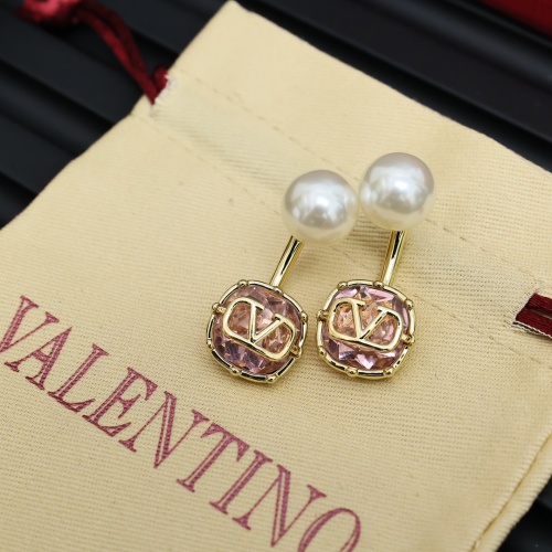 Replica Valentino Earrings For Women #1252137, $27.00 USD, [ITEM#1252137], Replica Valentino Earrings outlet from China