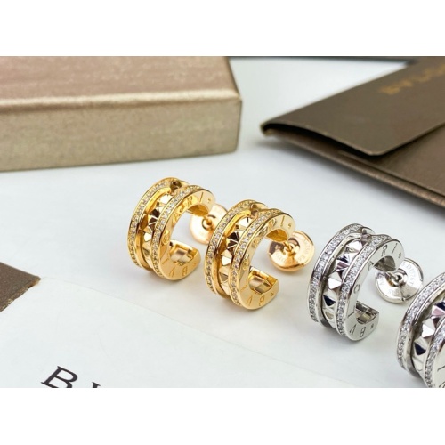 Replica Bvlgari Earrings For Women #1252179 $36.00 USD for Wholesale