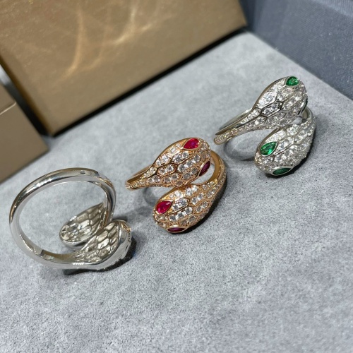 Replica Bvlgari Rings For Women #1252266 $48.00 USD for Wholesale