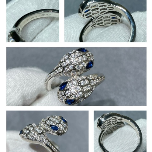 Replica Bvlgari Rings For Women #1252266 $48.00 USD for Wholesale