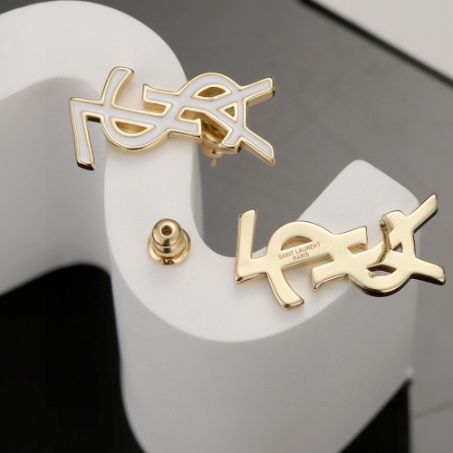 Replica Yves Saint Laurent YSL Earrings For Women #1252272 $25.00 USD for Wholesale