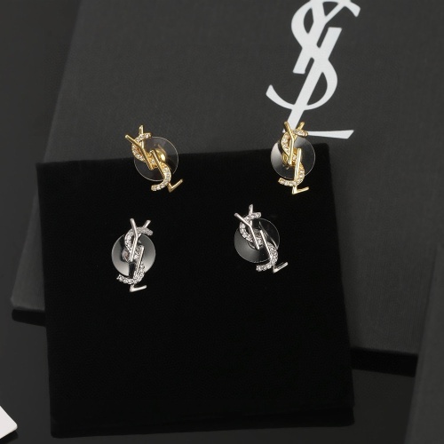 Replica Yves Saint Laurent YSL Earrings For Women #1252354 $25.00 USD for Wholesale