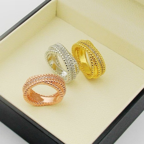 Replica Van Cleef & Arpels Rings For Women #1252375 $25.00 USD for Wholesale