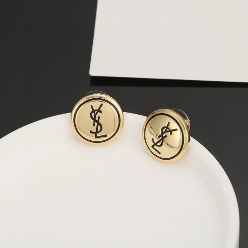 Replica Yves Saint Laurent YSL Earrings For Women #1252385 $25.00 USD for Wholesale